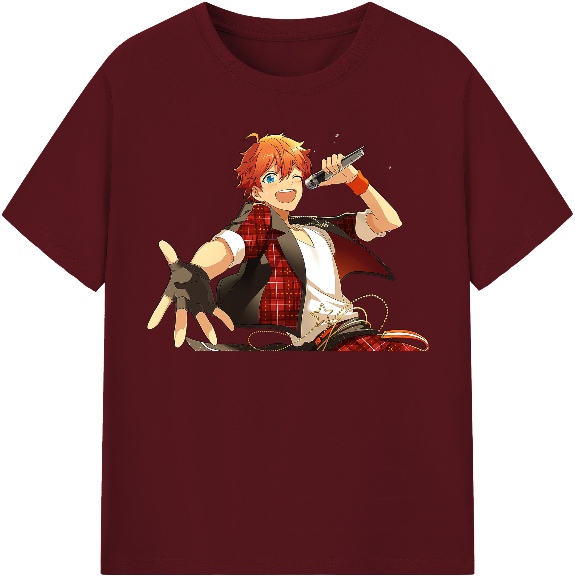 （画像用） あんさんぶるスターズ! Ensemble Stars 綿100％半袖Tシャツ（フロントプリント）